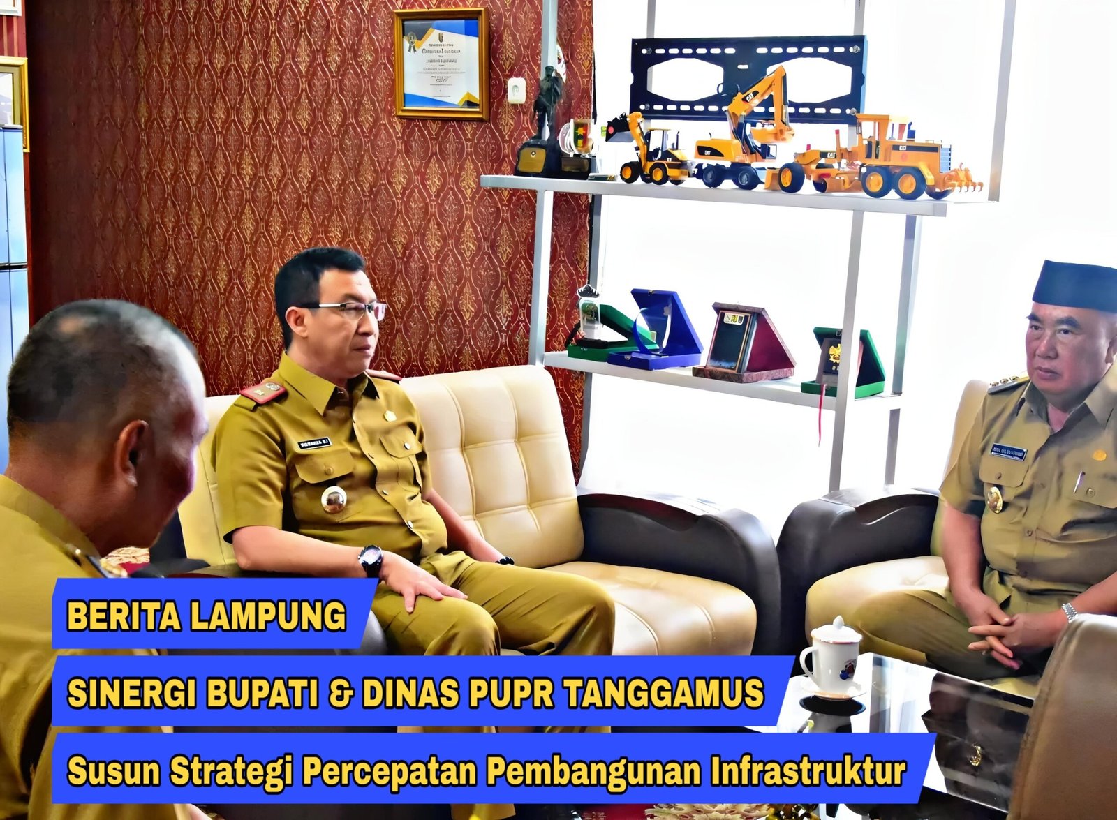 Sinergi Bupati dan PUPR Tanggamus Rumuskan Langkah Percepatan Peningkatan Infrastruktur