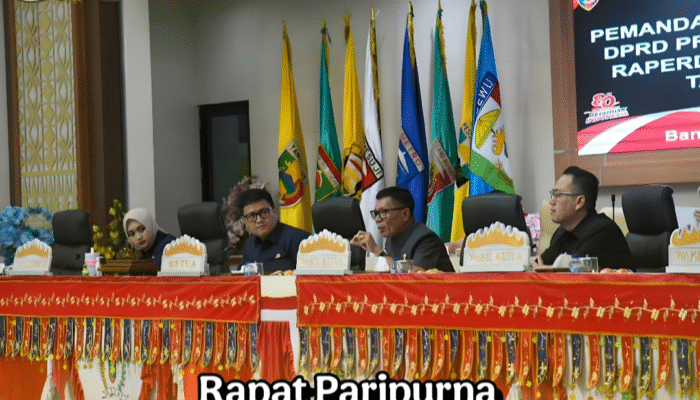 DPRD Lampung Gelar Paripurna Pemandangan Umum Fraksi Atas Raperda Perubahan APBD 2026