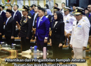 DPRD Lampung Hadiri Pelantikan Bupati dan Wakil Bupati Pesawaran Periode 2025-2030