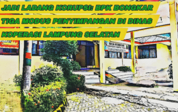 Di Tengah Jeritan UMKM, Dinas Koperasi Lamsel Bakar Uang Rakyat: Beli Tenda Seharga Mobil, Anggaran Diduga Jadi Bancakan