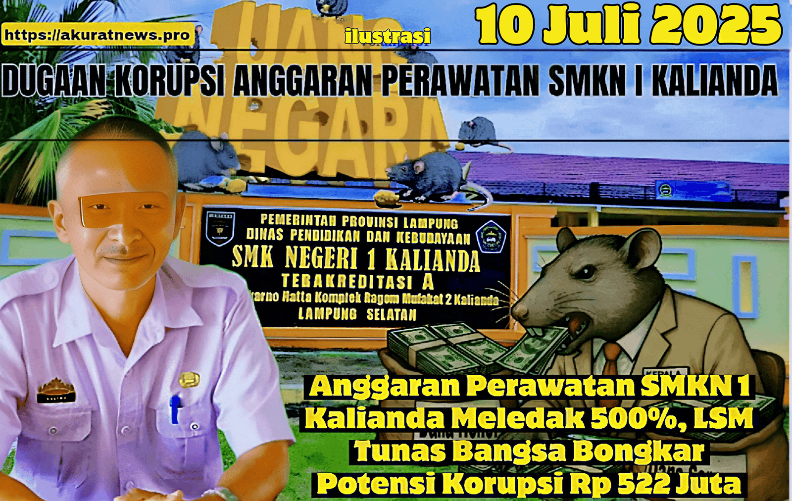 LSM Tunas Bangsa Bongkar Potensi Korupsi Rp 522 Juta